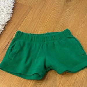 Green Kids Shorts